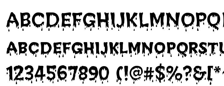 glyphs Vampire95 font, сharacters Vampire95 font, symbols Vampire95 font, character map Vampire95 font, preview Vampire95 font, abc Vampire95 font, Vampire95 font