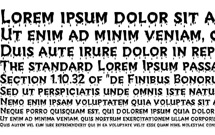 specimens Vampire95 font, sample Vampire95 font, an example of writing Vampire95 font, review Vampire95 font, preview Vampire95 font, Vampire95 font