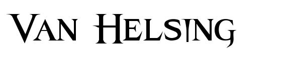 Van Helsing font, free Van Helsing font, preview Van Helsing font