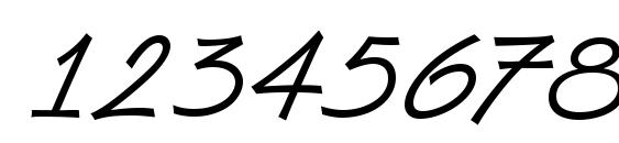 VanDijkDEE Font, Number Fonts