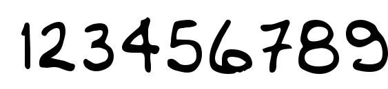 Vanduyn Regular Font, Number Fonts