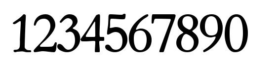 VanloBookDB Normal Font, Number Fonts