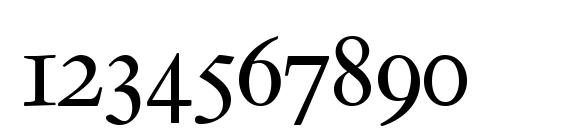 VanloCapsDB Bold Font, Number Fonts