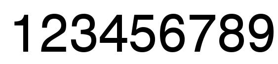 Vantapla Font, Number Fonts