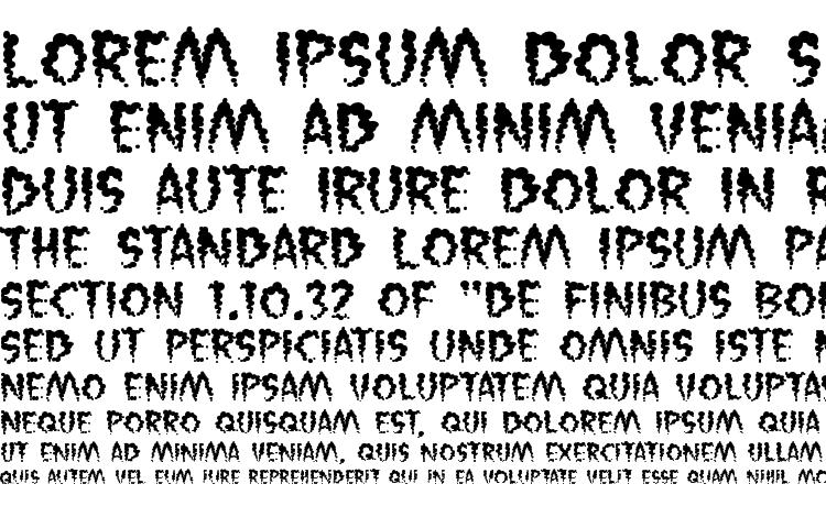 specimens Vaporized BB font, sample Vaporized BB font, an example of writing Vaporized BB font, review Vaporized BB font, preview Vaporized BB font, Vaporized BB font