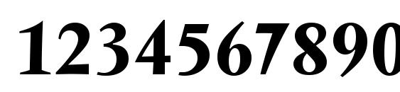 Varennes Bold Font, Number Fonts