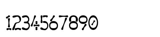 Variant4 Font, Number Fonts