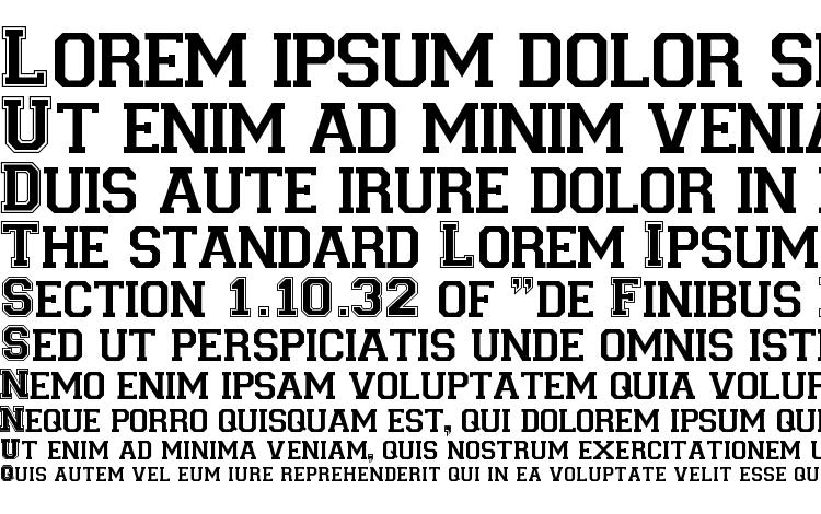 specimens Varsity regular font, sample Varsity regular font, an example of writing Varsity regular font, review Varsity regular font, preview Varsity regular font, Varsity regular font
