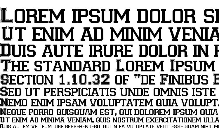 specimens Varsity font, sample Varsity font, an example of writing Varsity font, review Varsity font, preview Varsity font, Varsity font