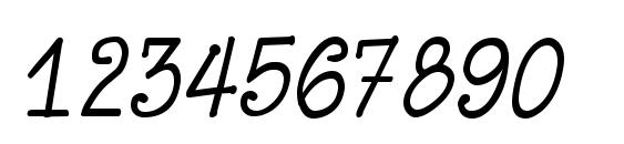 Vassallo Regular Font, Number Fonts