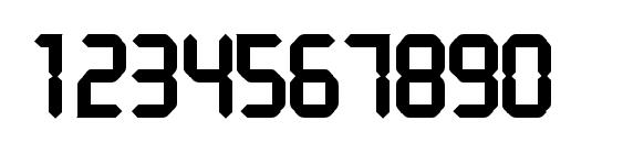 Vcrscapsssk bold Font, Number Fonts