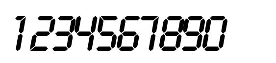 Vcrscapsssk italic Font, Number Fonts