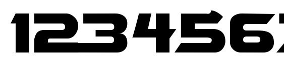 Vector sigma normal Font, Number Fonts