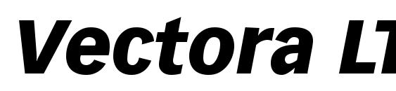 Vectora LT 96 Black Italic font, free Vectora LT 96 Black Italic font, preview Vectora LT 96 Black Italic font