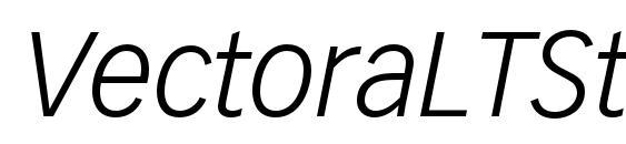 VectoraLTStd LightItalic Font