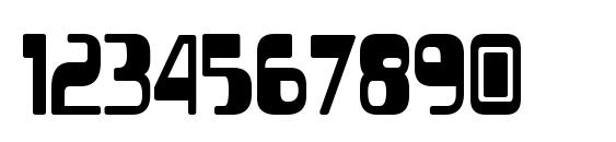 Vectroid Regular Font, Number Fonts