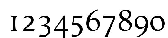 Vega antikva SmallCaps Font, Number Fonts
