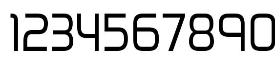 VenactiRg Regular Font, Number Fonts