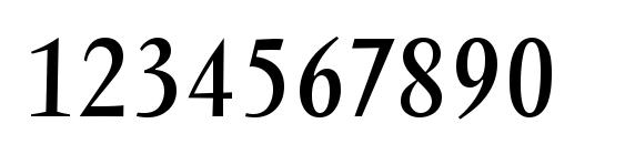 VendomeT Font, Number Fonts