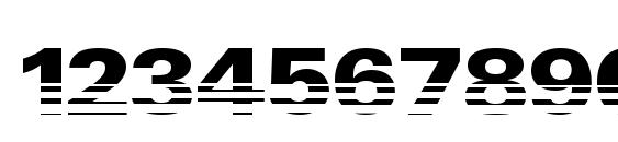 Venta Font, Number Fonts