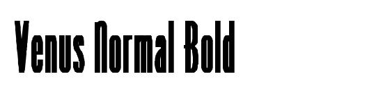 Venus Normal Bold font, free Venus Normal Bold font, preview Venus Normal Bold font