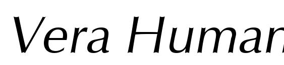 Vera Humana 95 Italic Font