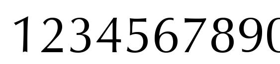 Vera Humana 95 Font, Number Fonts