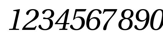 Veracityssk italic Font, Number Fonts