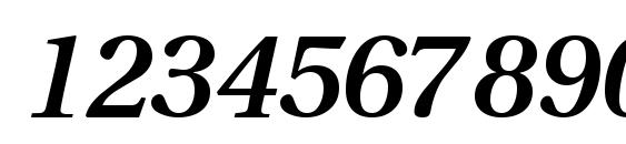 Veracityssk semibolditalic Font, Number Fonts