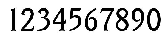 Veracruz Regular Font, Number Fonts