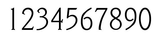 Veracruz xlight Font, Number Fonts