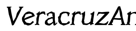 VeracruzAntique Italic Font