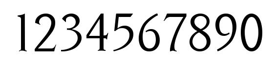 VeracruzLH Regular Font, Number Fonts