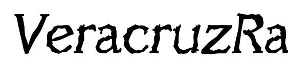 шрифт VeracruzRandom Italic, бесплатный шрифт VeracruzRandom Italic, предварительный просмотр шрифта VeracruzRandom Italic