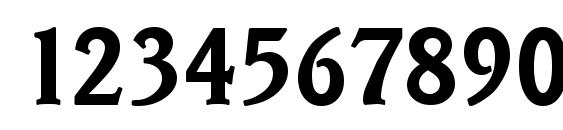 VeracruzSerial Bold Font, Number Fonts