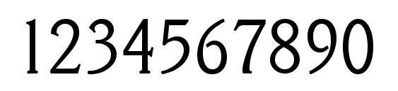 VeracruzSerial Light Regular Font, Number Fonts