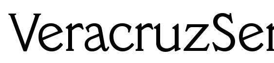 VeracruzSerial Light Regular Font