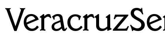 VeracruzSerial Regular font, free VeracruzSerial Regular font, preview VeracruzSerial Regular font