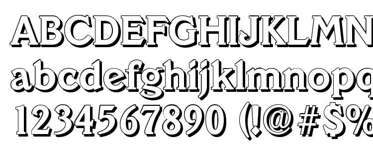 glyphs VeracruzShadow Bold font, сharacters VeracruzShadow Bold font, symbols VeracruzShadow Bold font, character map VeracruzShadow Bold font, preview VeracruzShadow Bold font, abc VeracruzShadow Bold font, VeracruzShadow Bold font