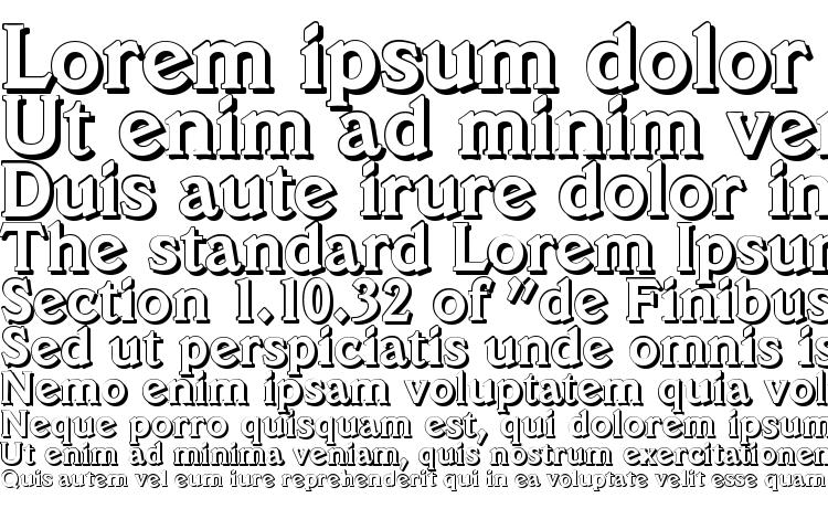 specimens VeracruzShadow Bold font, sample VeracruzShadow Bold font, an example of writing VeracruzShadow Bold font, review VeracruzShadow Bold font, preview VeracruzShadow Bold font, VeracruzShadow Bold font