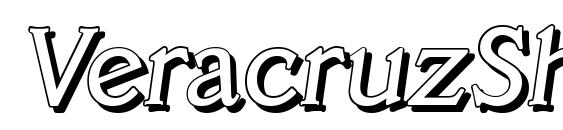 VeracruzShadow Italic Font