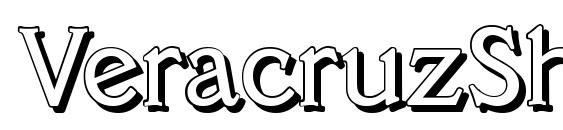 VeracruzShadow Regular Font