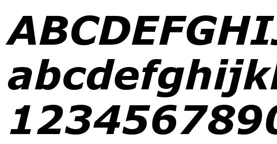 Verdana bold italic Font Download Free / LegionFonts