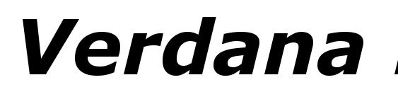Verdana bold italic font, free Verdana bold italic font, preview Verdana bold italic font