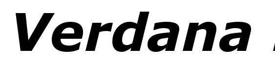 шрифт Verdana KOI8 Bold Italic, бесплатный шрифт Verdana KOI8 Bold Italic, предварительный просмотр шрифта Verdana KOI8 Bold Italic
