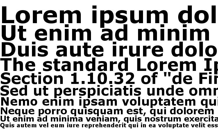 specimens Verdanab font, sample Verdanab font, an example of writing Verdanab font, review Verdanab font, preview Verdanab font, Verdanab font