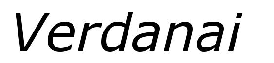 шрифт Verdanai, бесплатный шрифт Verdanai, предварительный просмотр шрифта Verdanai
