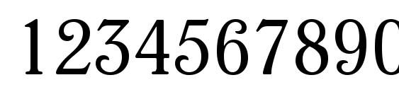 Verona light Font, Number Fonts