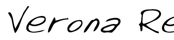 Verona Regular Font
