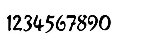 Verona Script MF Font, Number Fonts